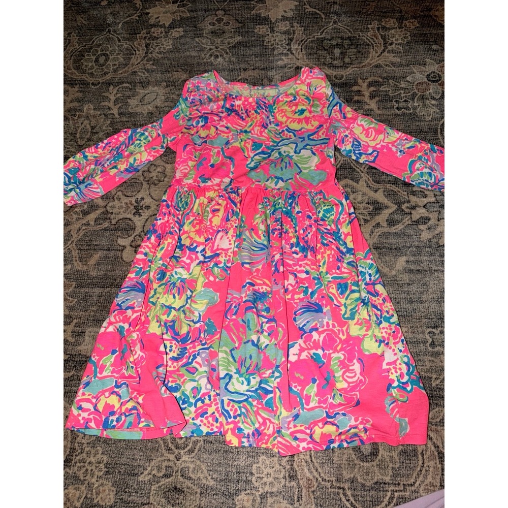 Lilly Pulitzer Girls Linn Cold Shoulder Dress